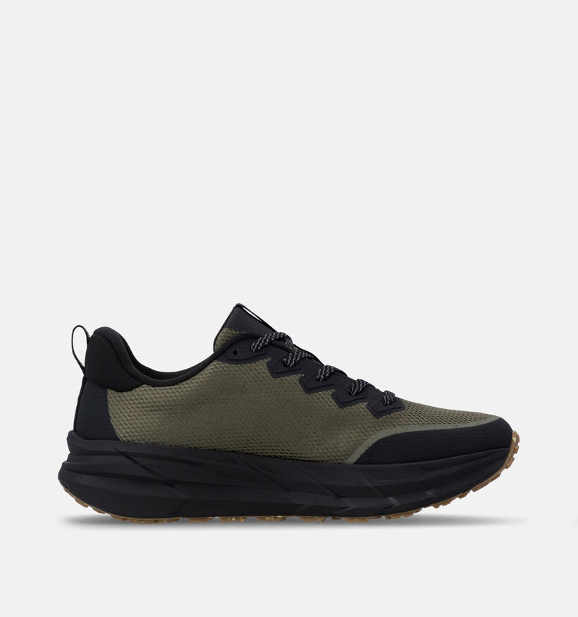 Rieker Zwarte/Kakigroene Sneakers voor heren (376514) - geschikt voor steunzolen