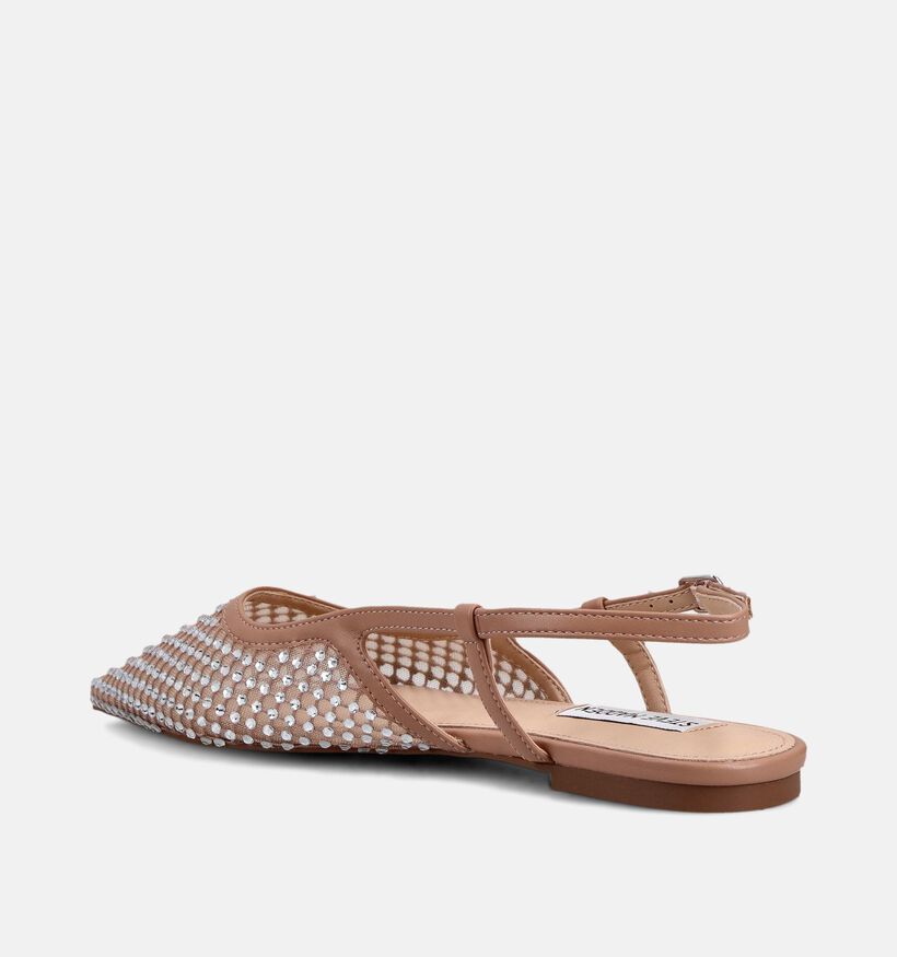 Steve Madden Slingshot Ballerines Slingback en Camel pour femmes (372082)