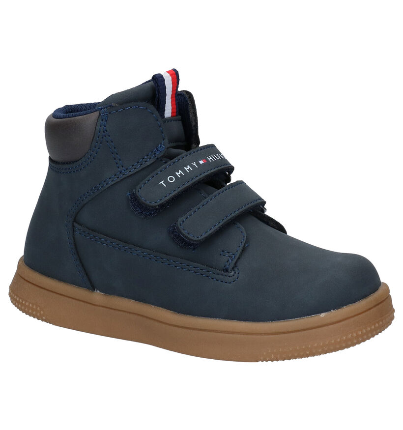 Tommy Hilfiger Chaussures hautes en Bleu en simili cuir (279909)