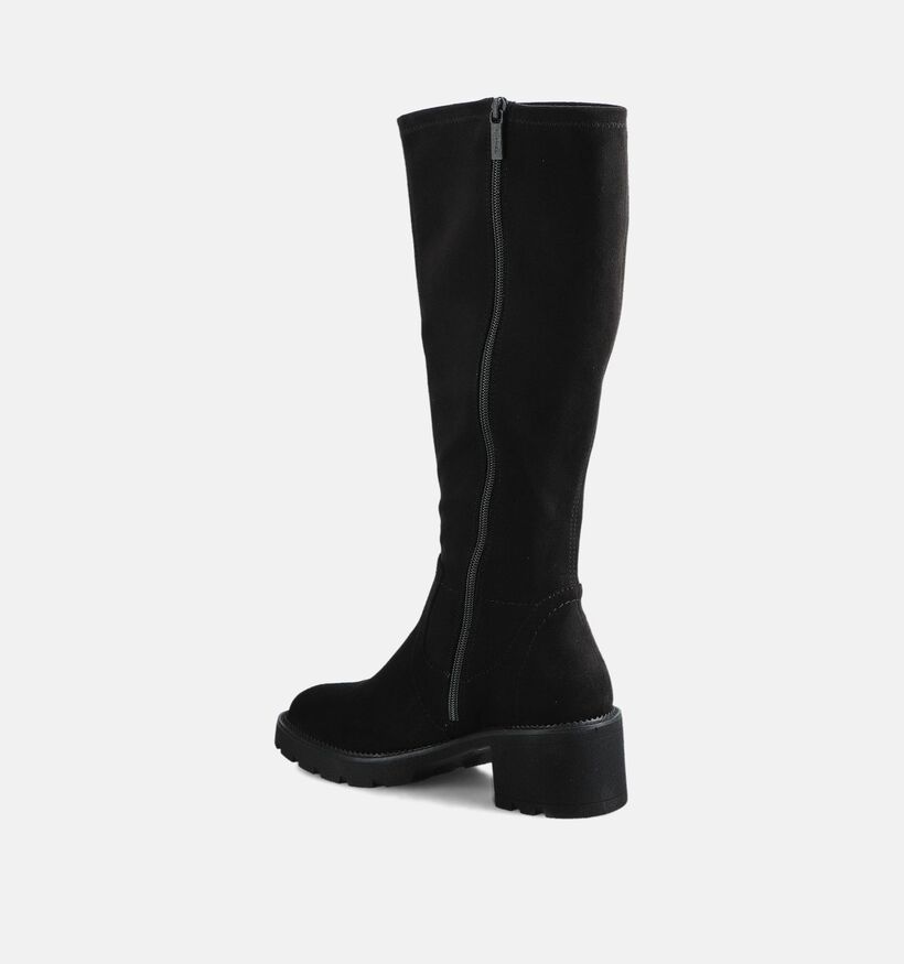 Tamaris Bottes hautes en Noir Tamaris Bottes hautes en Noir pour femmes (362916) - pour semelles orthopédiques