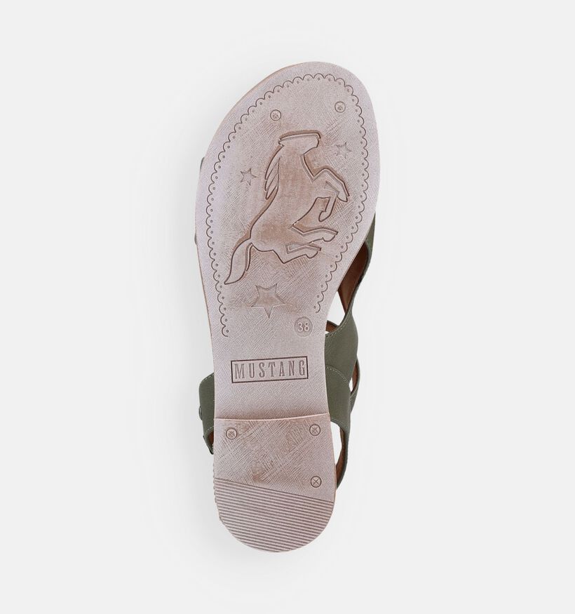 Mustang Groene Sandalen voor dames (372120)