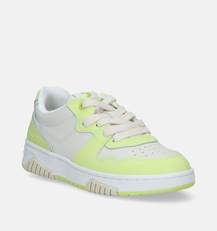 SJ Icon Witte Sneakers voor meisjes (338500) - geschikt voor steunzolen