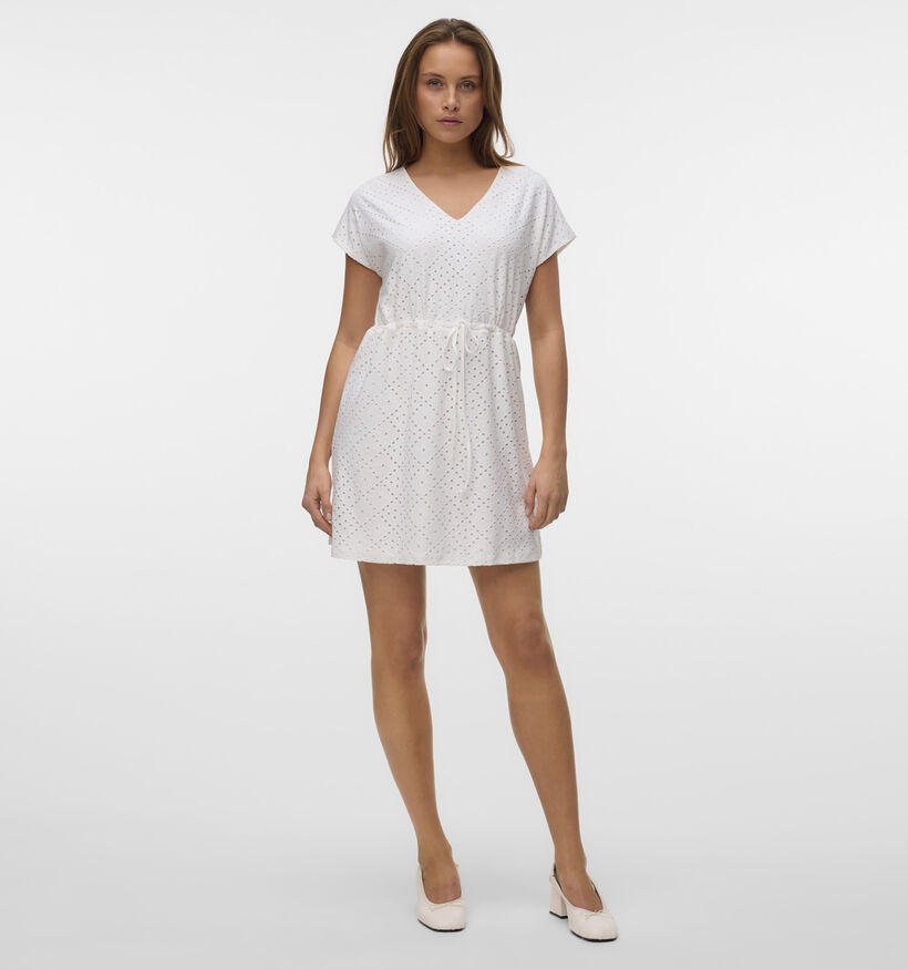 Vero Moda Tassa Witte Korte jurk voor dames (353090)