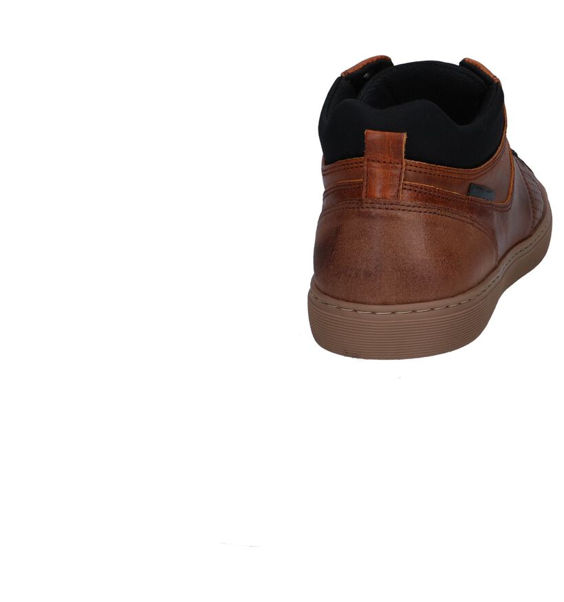 Bullboxer Chaussures hautes en Cognac en cuir (276952)