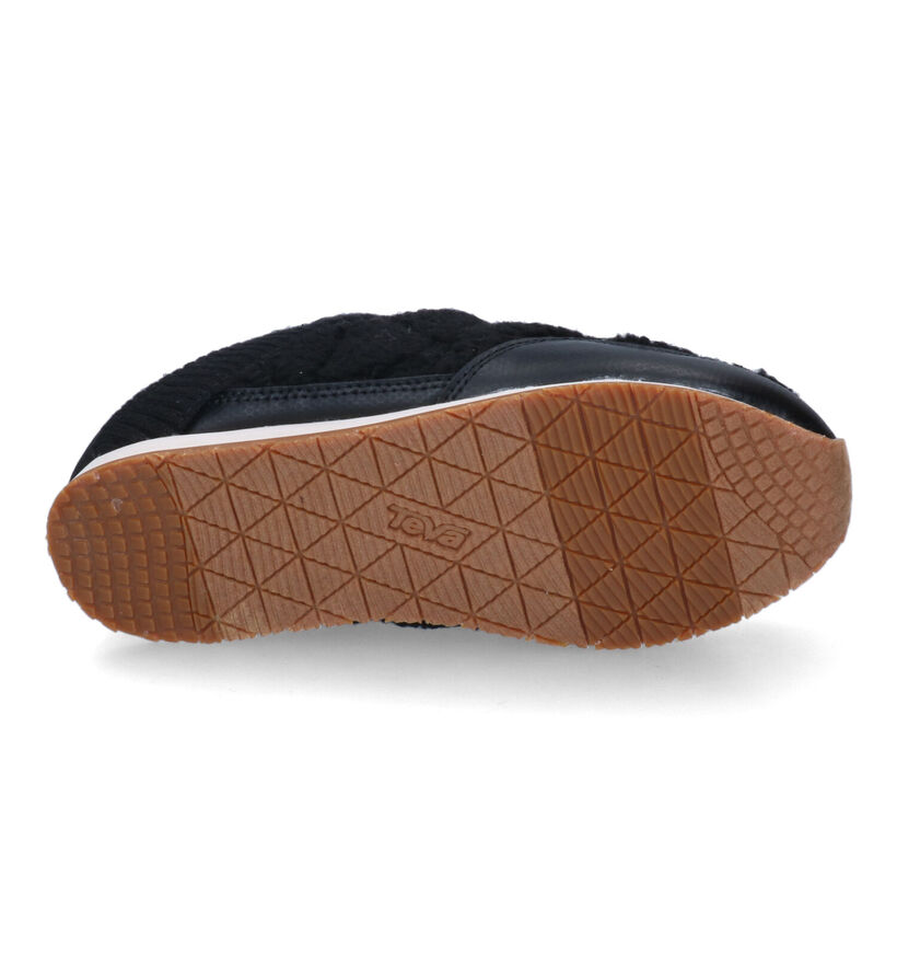 Teva Pantoufles fermées en Écru pour femmes (299550)