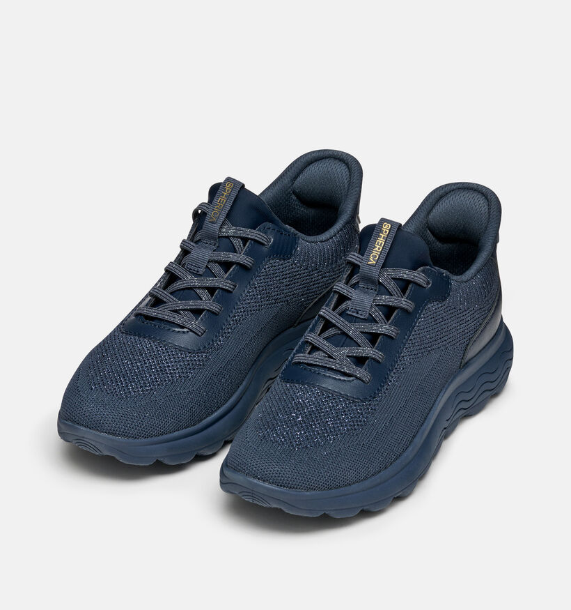 Geox Spherica Donkerblauwe Sneakers voor dames (377776) - geschikt voor steunzolen