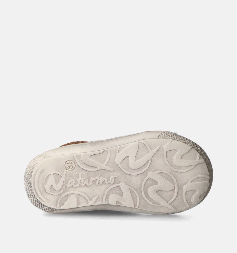 Naturino Cocoon Suede Woven Chaussures pour bébé en Cognac pour filles, garçons (355495) - pour semelles orthopédiques