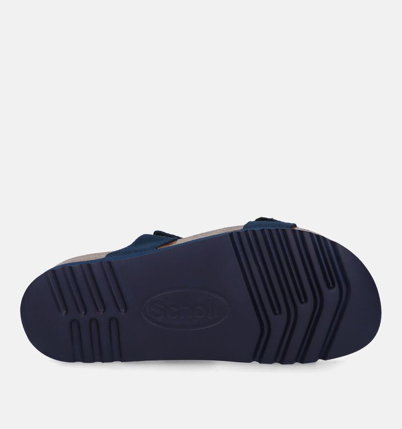 Scholl Zafirah 2.0 Nu-pieds en Bleu pour femmes (336725)