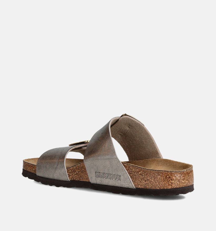 Birkenstock Sydney Cushion Buckle Gouden Slippers voor dames (360265)