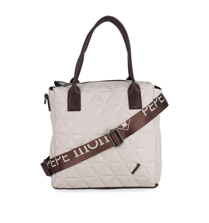 Pepe Moll Sac à main en Beige en simili cuir (299628)