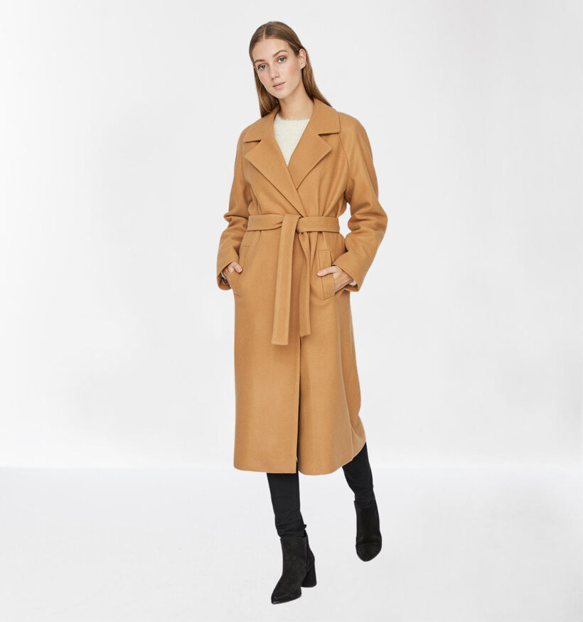 Vero Moda Merlemay Manteau en Cognac (284385)