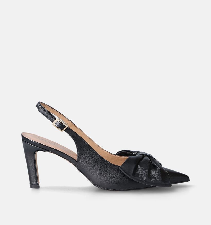 Laurent David Zwarte Slingback pumps voor dames (357626)
