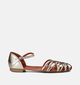 Laurent David Sandales plates en Or pour femmes (357819)