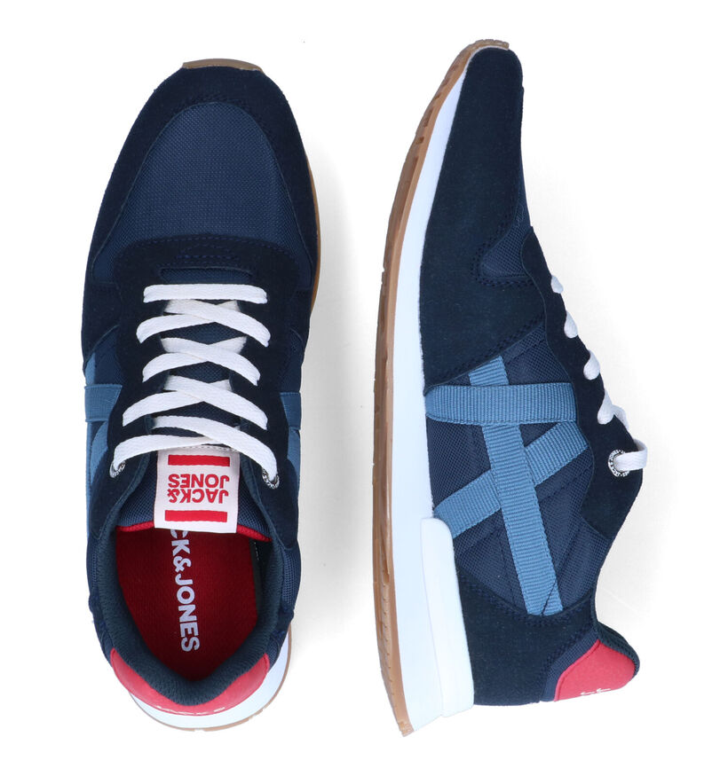 Jack & Jones Stanza Combo Blauwe Sneakers voor heren (305165)