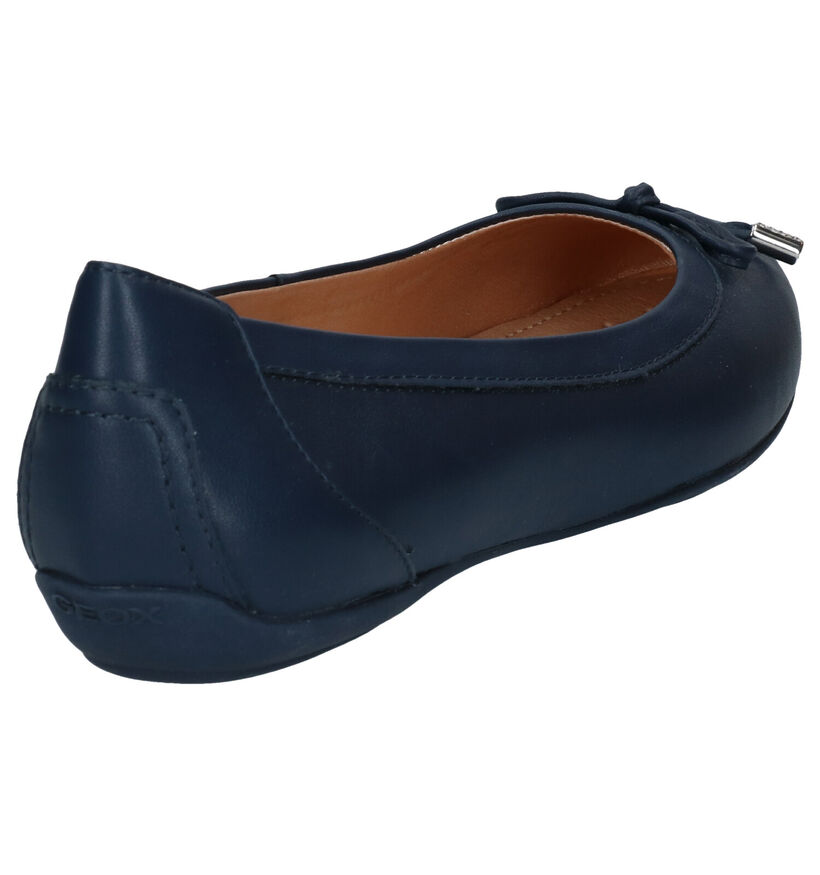 Geox Charlene Ballerines en Bleu en simili cuir (285654)