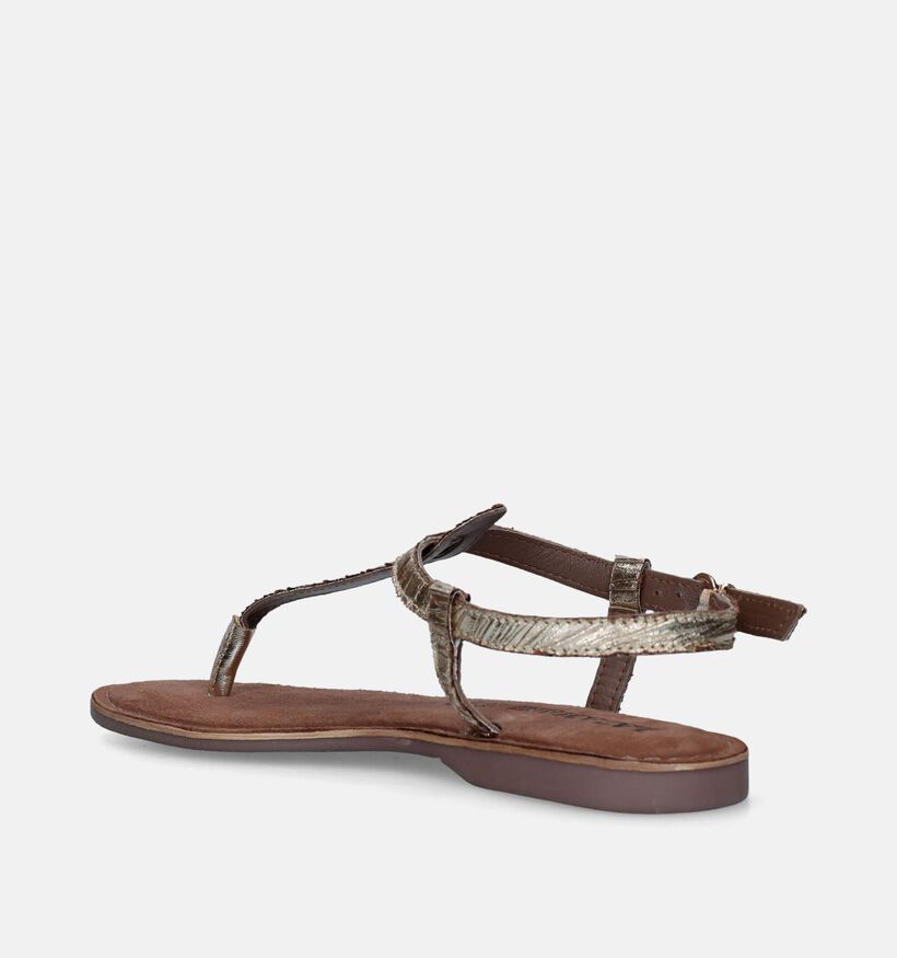 Lazamani Gouden Sandalen voor dames (338379)