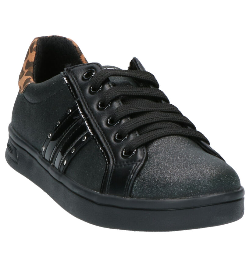 Geox Baskets basses en Noir en simili cuir (254489)