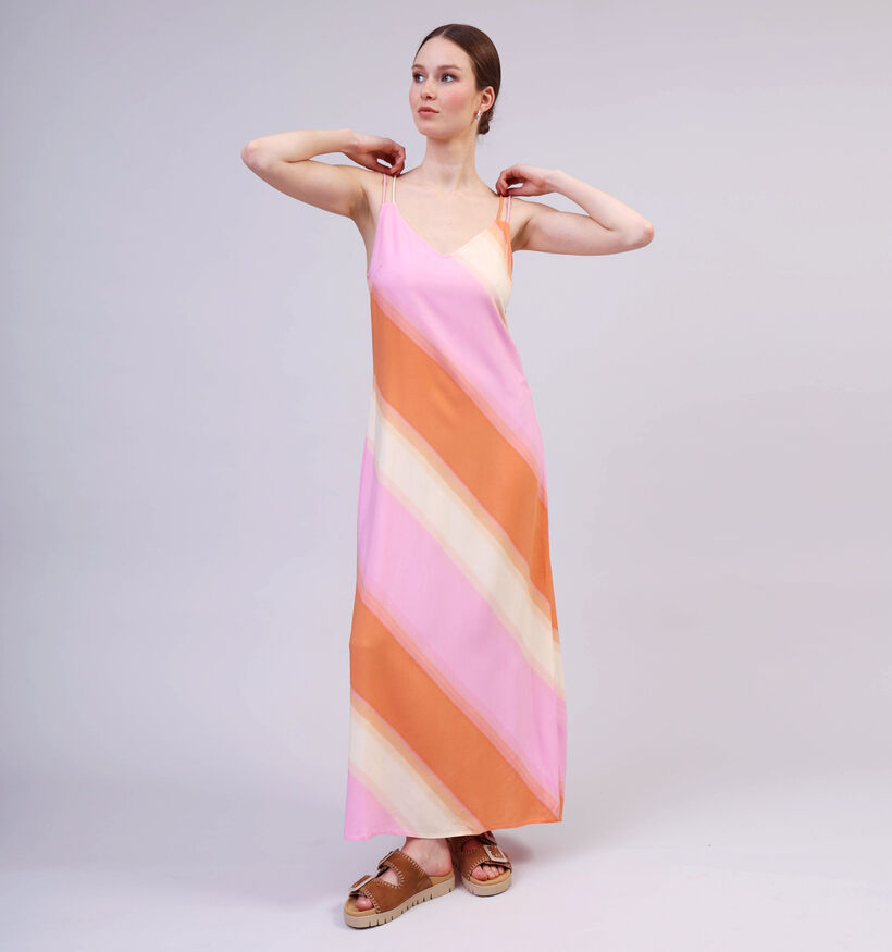 Vero Moda Vanya Oranje Maxi jurk voor dames (352146)