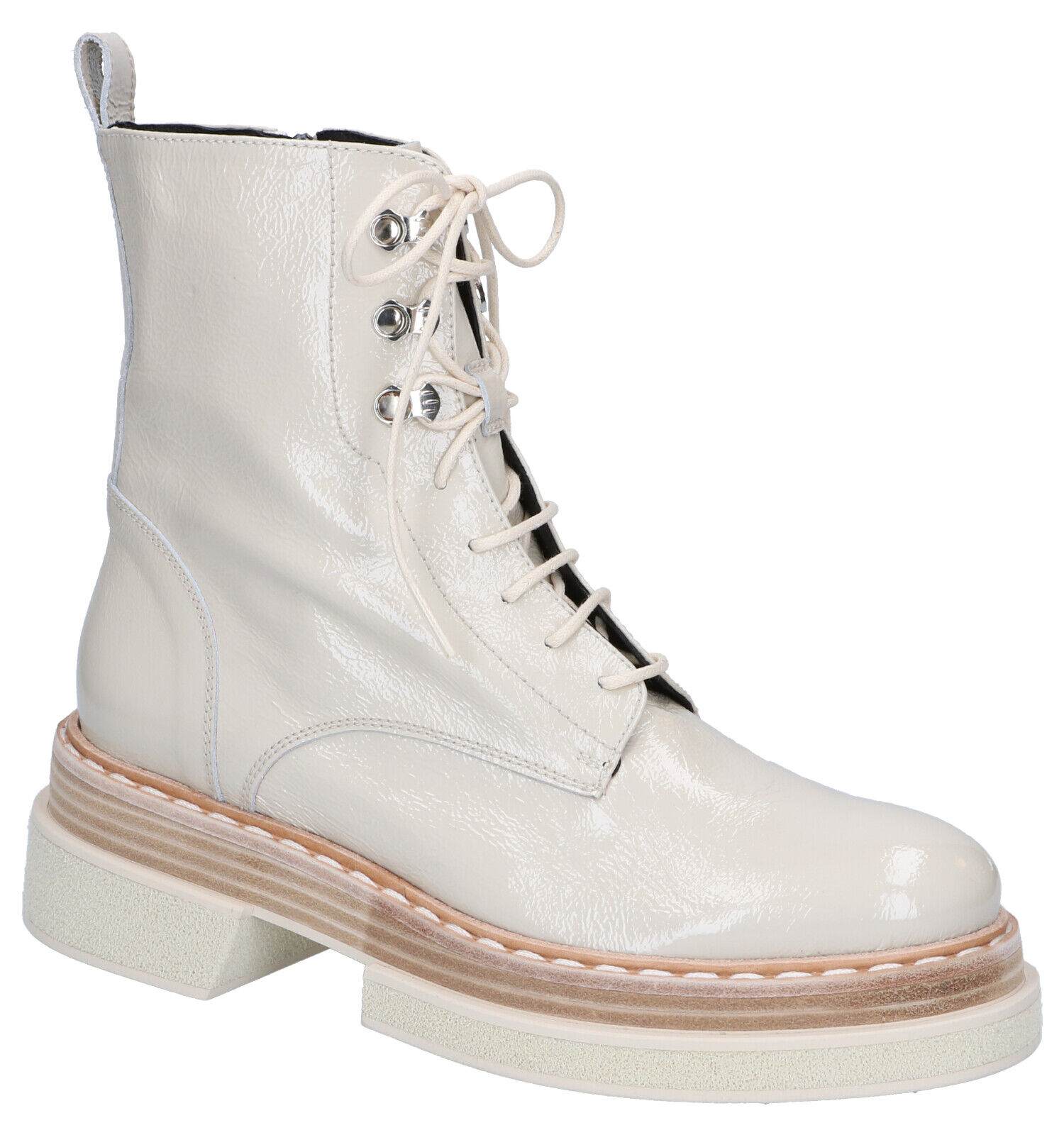 Zinda Ecru Boots Dames Boots Online op TORFS.BE