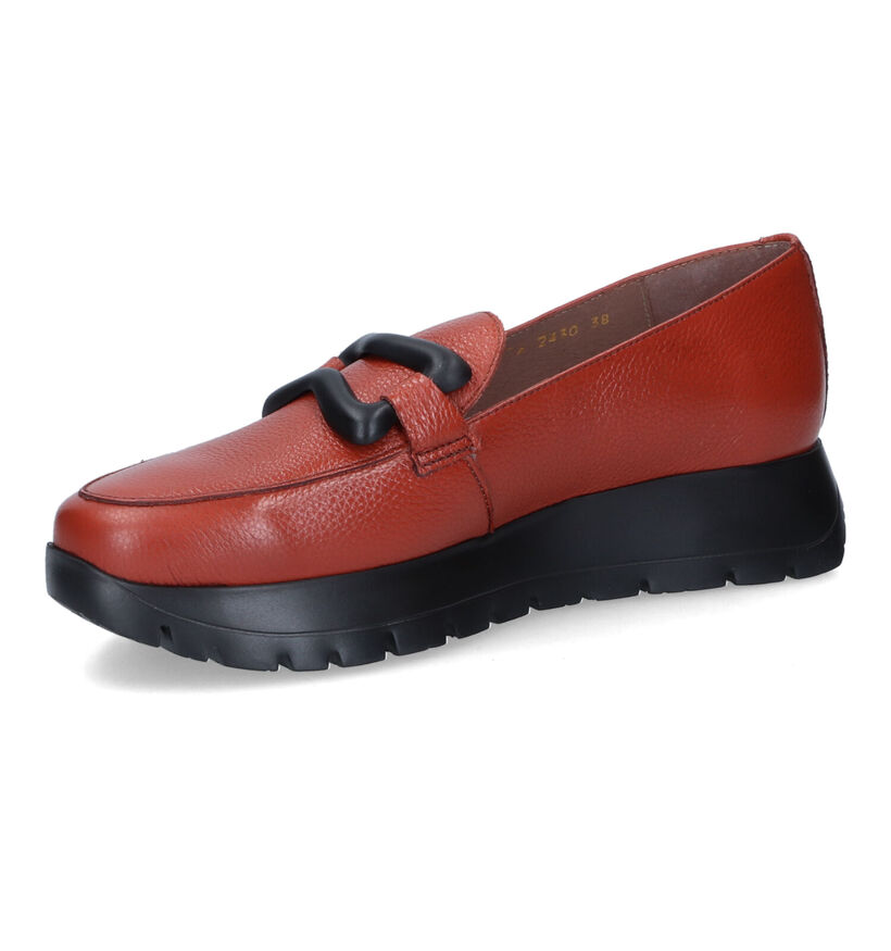 Wonders Chaussures à enfiler en Orange foncé pour femmes (317239) - pour semelles orthopédiques