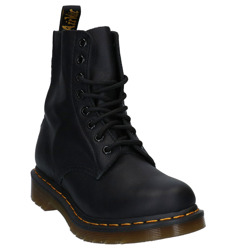 Dr. Martens Pascal Bottines en Noir en cuir (276481)