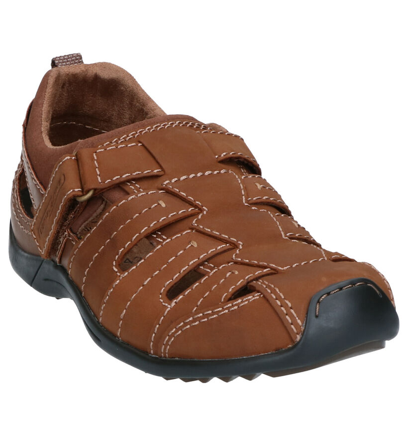 Camel Active Cognac Sandalen in nubuck (271435)