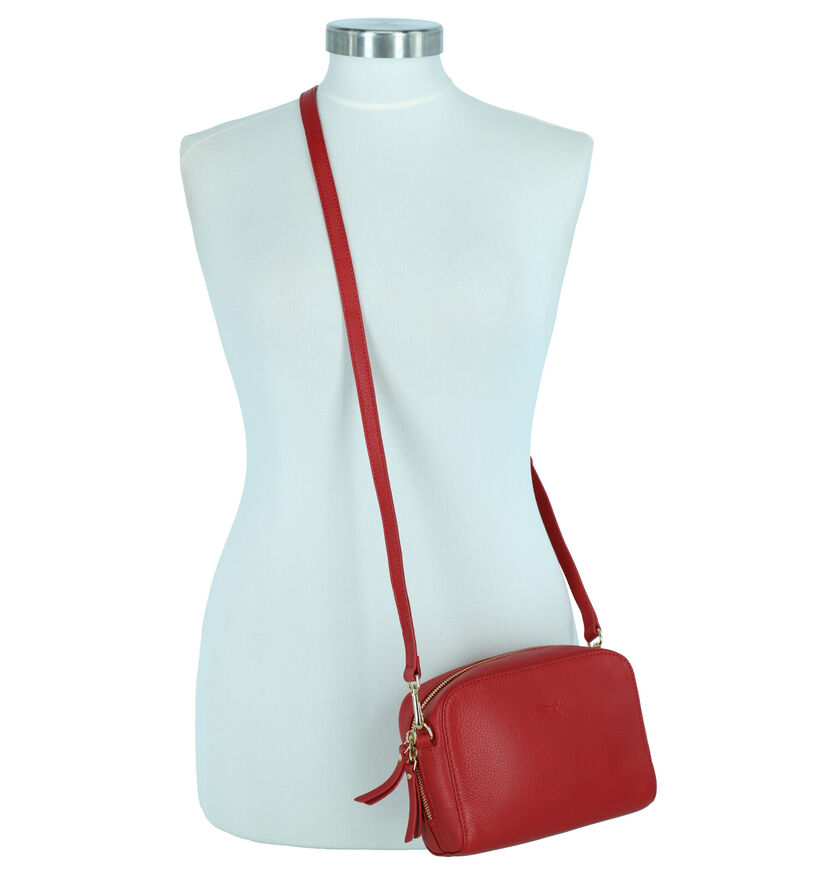 Crinkles Zwarte Crossbody Tas voor dames (324979)