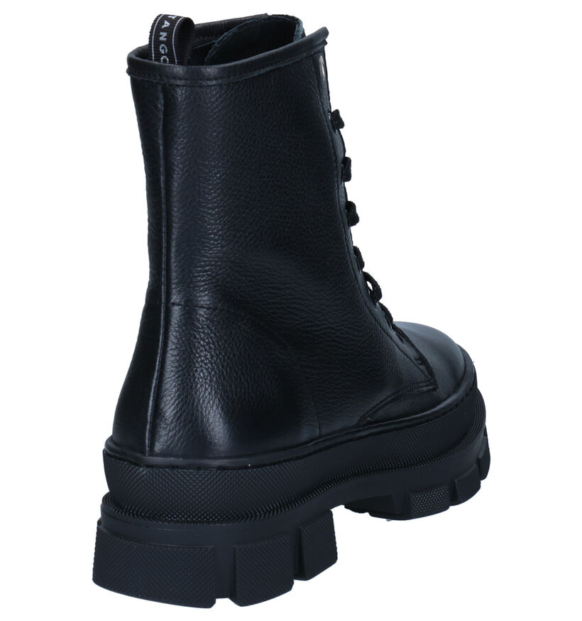 Tango Romy Welt Zwarte Boots voor dames (299282) - geschikt voor steunzolen