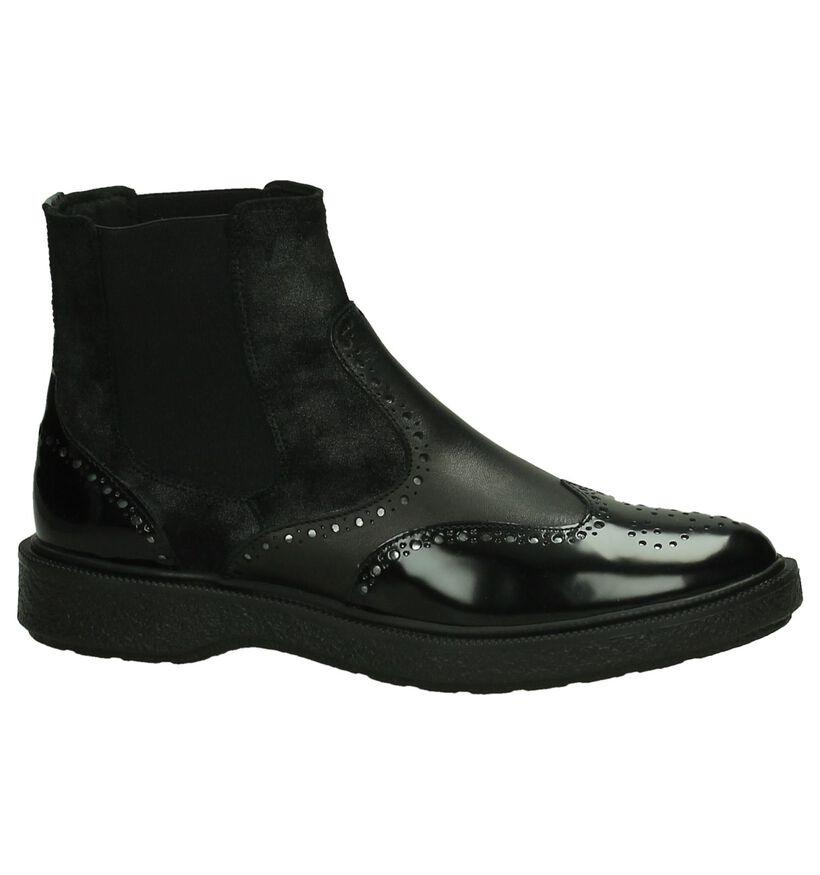 Chelsea Boots Geox Prestyn Zwart, , pdp