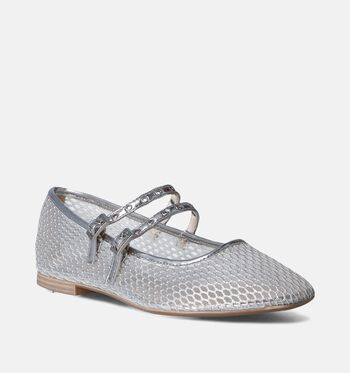 Tamaris Chaussures plates Noir/Argent