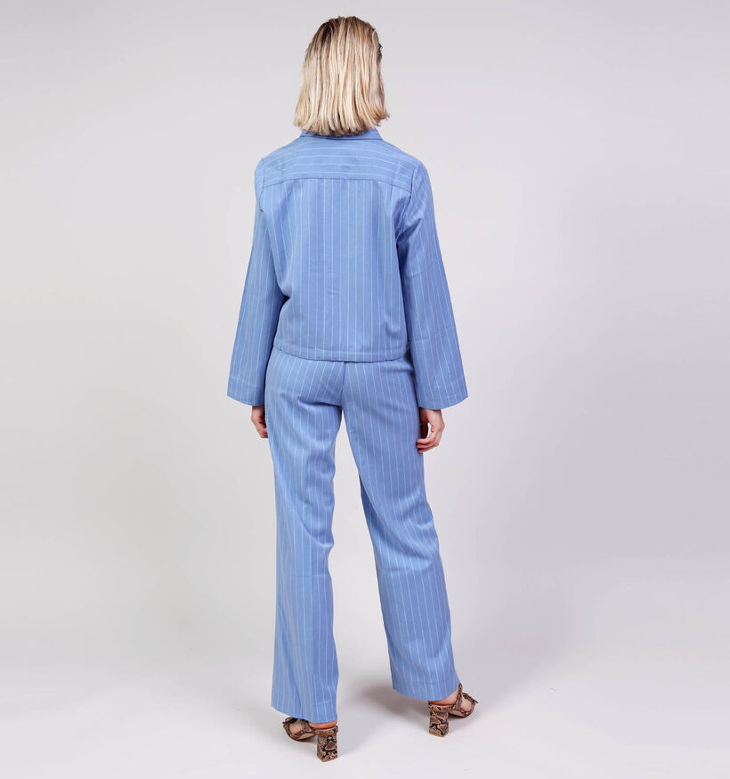 Minus Odelia Chemise en Bleu pour femmes (371819)