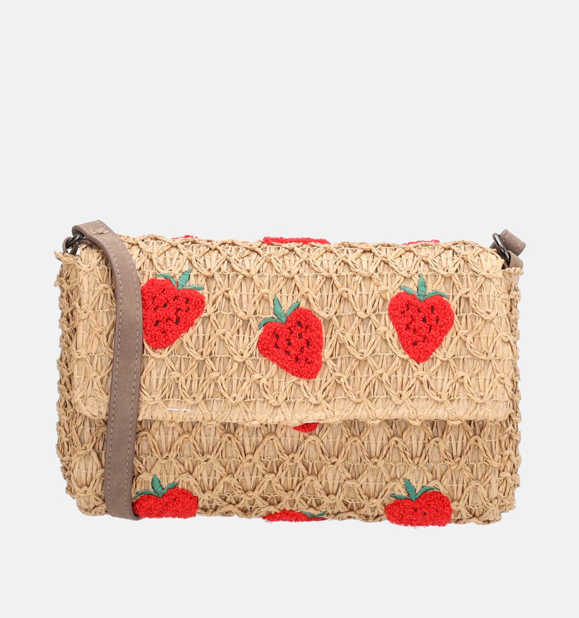 ZEBRA Trends Sola Strawberry Beige Crossbodytas voor dames (374370)