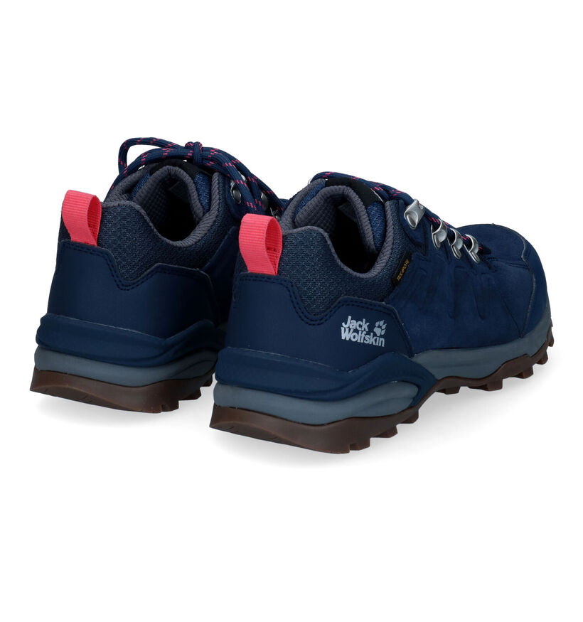 Jack Wolfskin Refugio Texapore Bruine Wandelschoenen voor dames (302176) - geschikt voor steunzolen