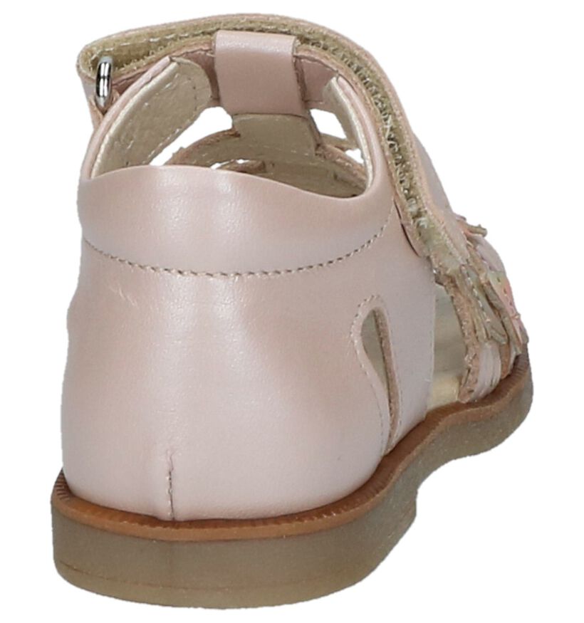 Bumba Sandales pour bébé en Rose clair en cuir (215456)