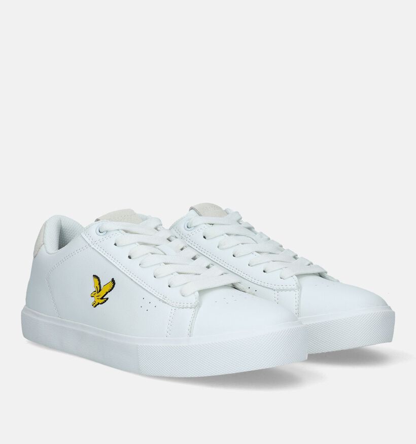 Lyle & Scott Whitburn Zwarte Sneakers voor heren (340470) - geschikt voor steunzolen