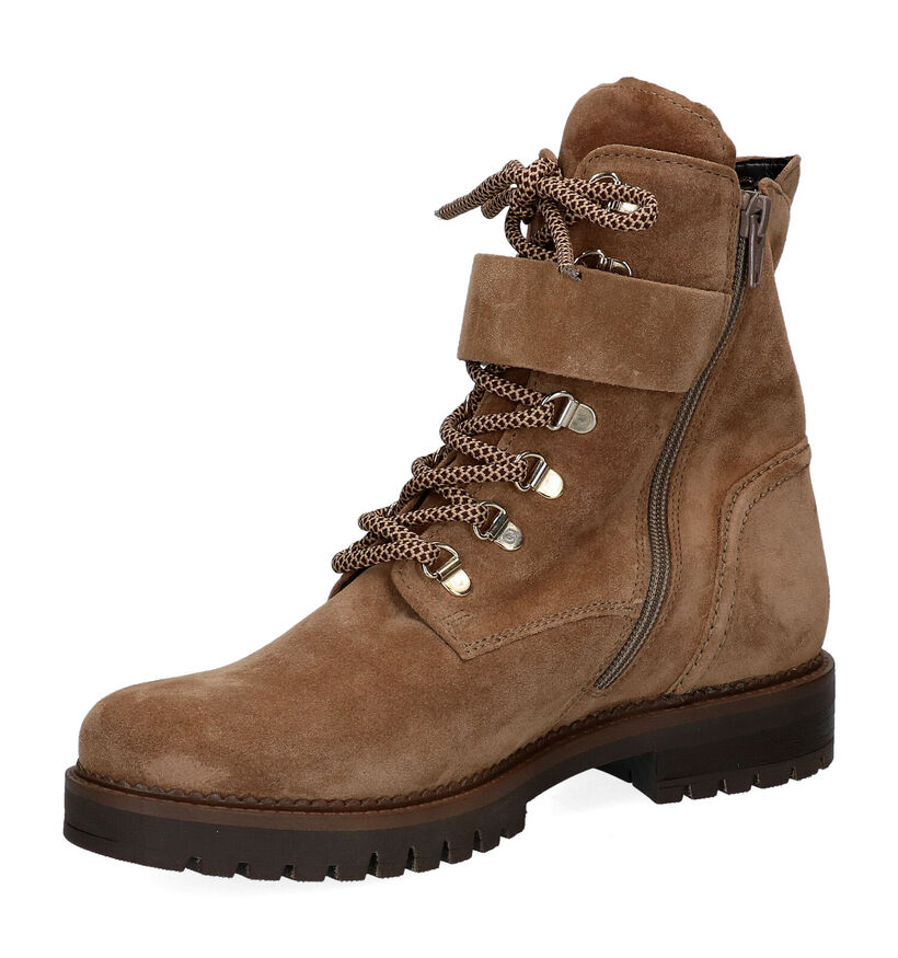 Gabor OptiFit Bottines en Beige en daim (297455)