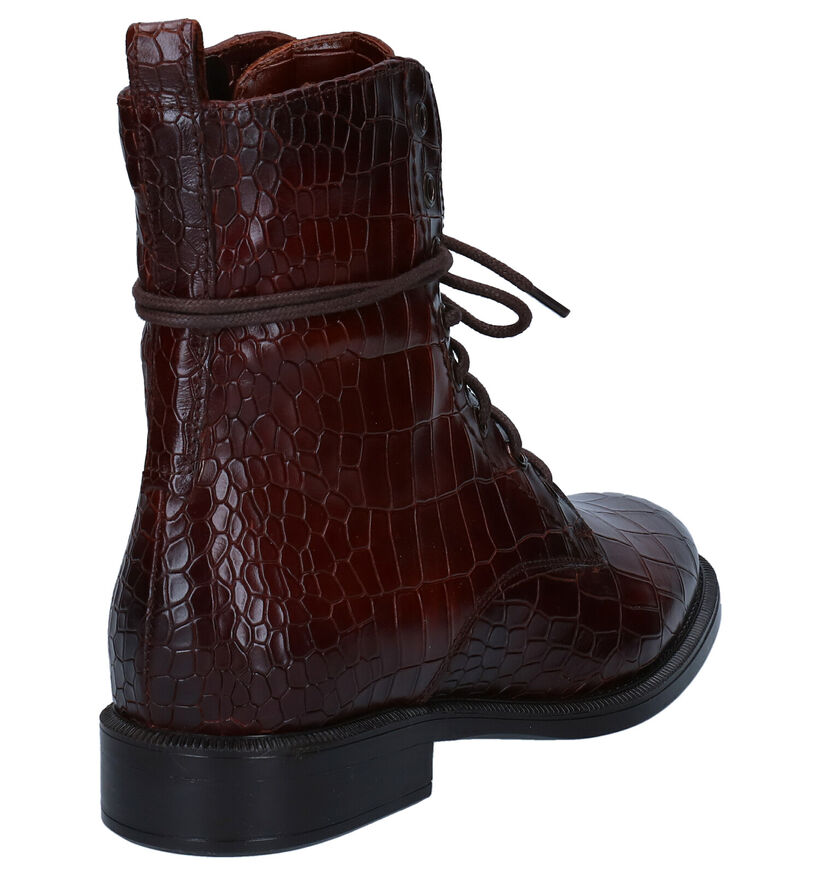 Hampton Bays Sonia Bottines en Cognac pour femmes (295763)