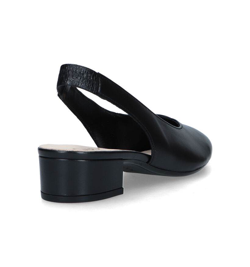 Gabor escarpins slingback en Noir pour femmes (323199)