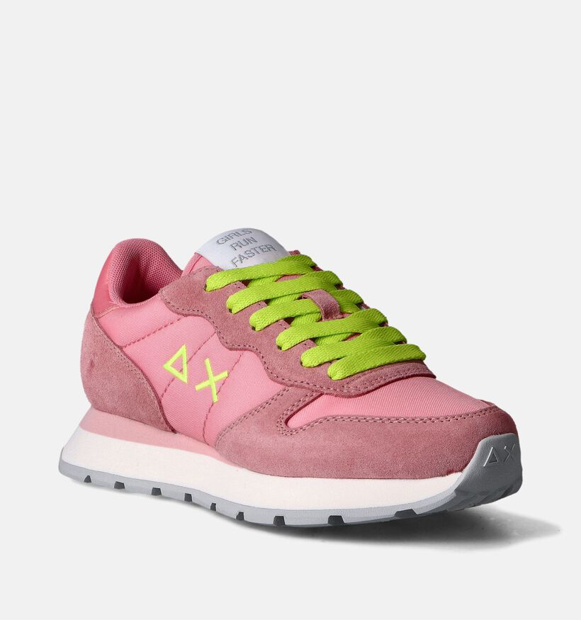 Sun68 Ally Solid Baskets en Rose pour femmes (351686) - pour semelles orthopédiques