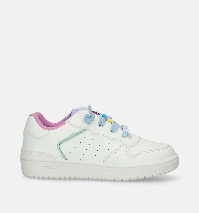 Geox Washiba Witte Sneakers voor meisjes (335793)