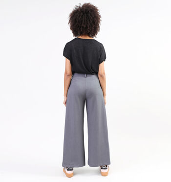 Minus T-shirts Zwart/Cognac