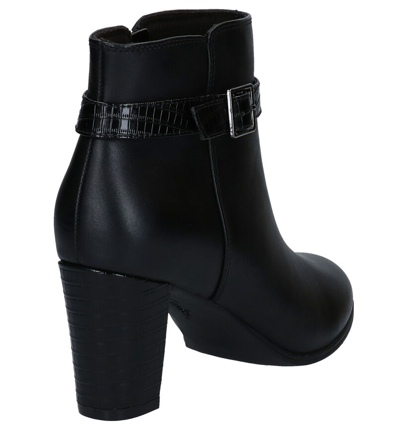 Clarks Alayna Juno Bottillons en Noir en cuir (280231)