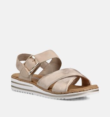 Rieker Sandalen Goud