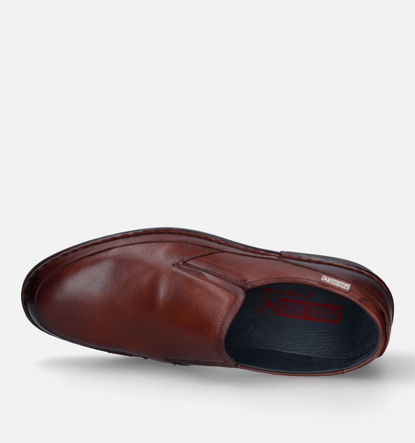 Pikolinos Inca Mocassins en Cognac pour hommes (329634) - pour semelles orthopédiques