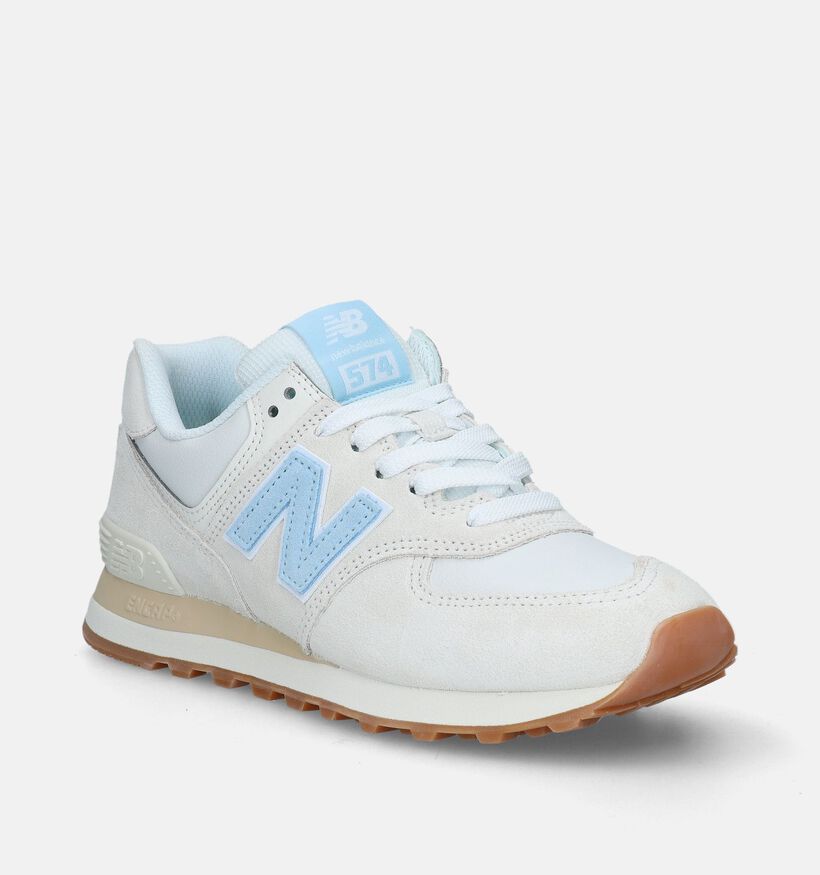 New Balance WL 574 Groene Sneakers voor dames (349411) - geschikt voor steunzolen