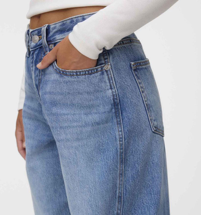 Vero Moda Zoe Mr Barrel Straight Leg Blauwe Jeans voor dames (377576)