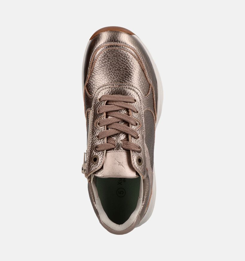 Xsensible SWX27 Gouden Sneakers voor dames (379005) - geschikt voor steunzolen