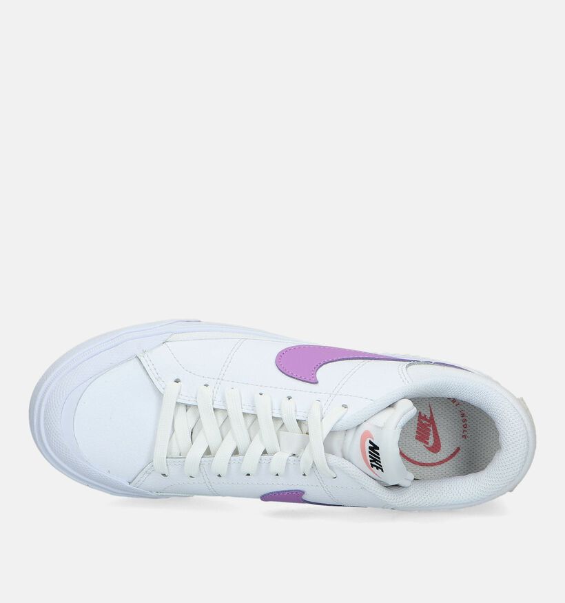 Nike Court Legacy Lift Zwarte Platform Sneakers voor dames (324635) - geschikt voor steunzolen