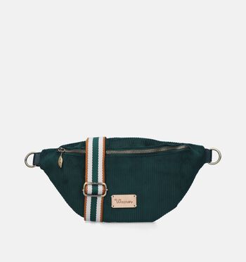 Sac porté croisé vert