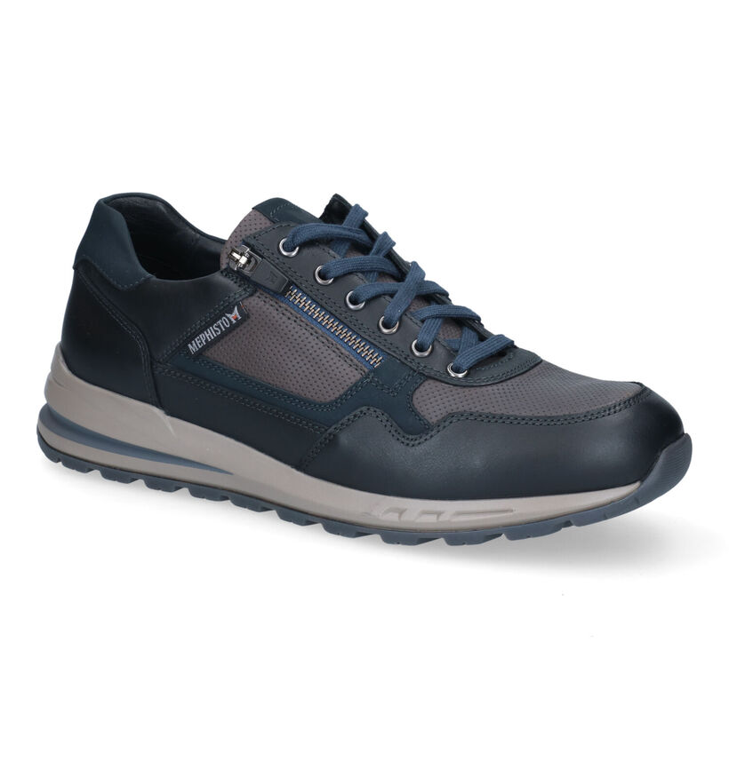 Mephisto Bradley Randy Cognac Veterschoenen voor heren (354624) - geschikt voor steunzolen